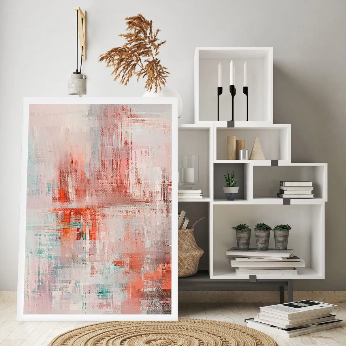 Plakat - Diset. Hvor er dog det lyserødt - 50x70 cm