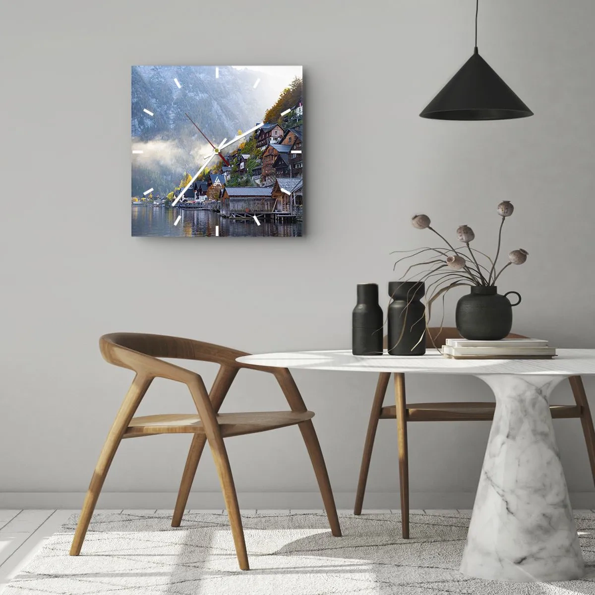 Vægur, Uret - Alpine climes - 30x30 cm