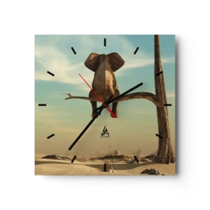 Vægur, Uret - Et nyt synspunkt - 30x30 cm