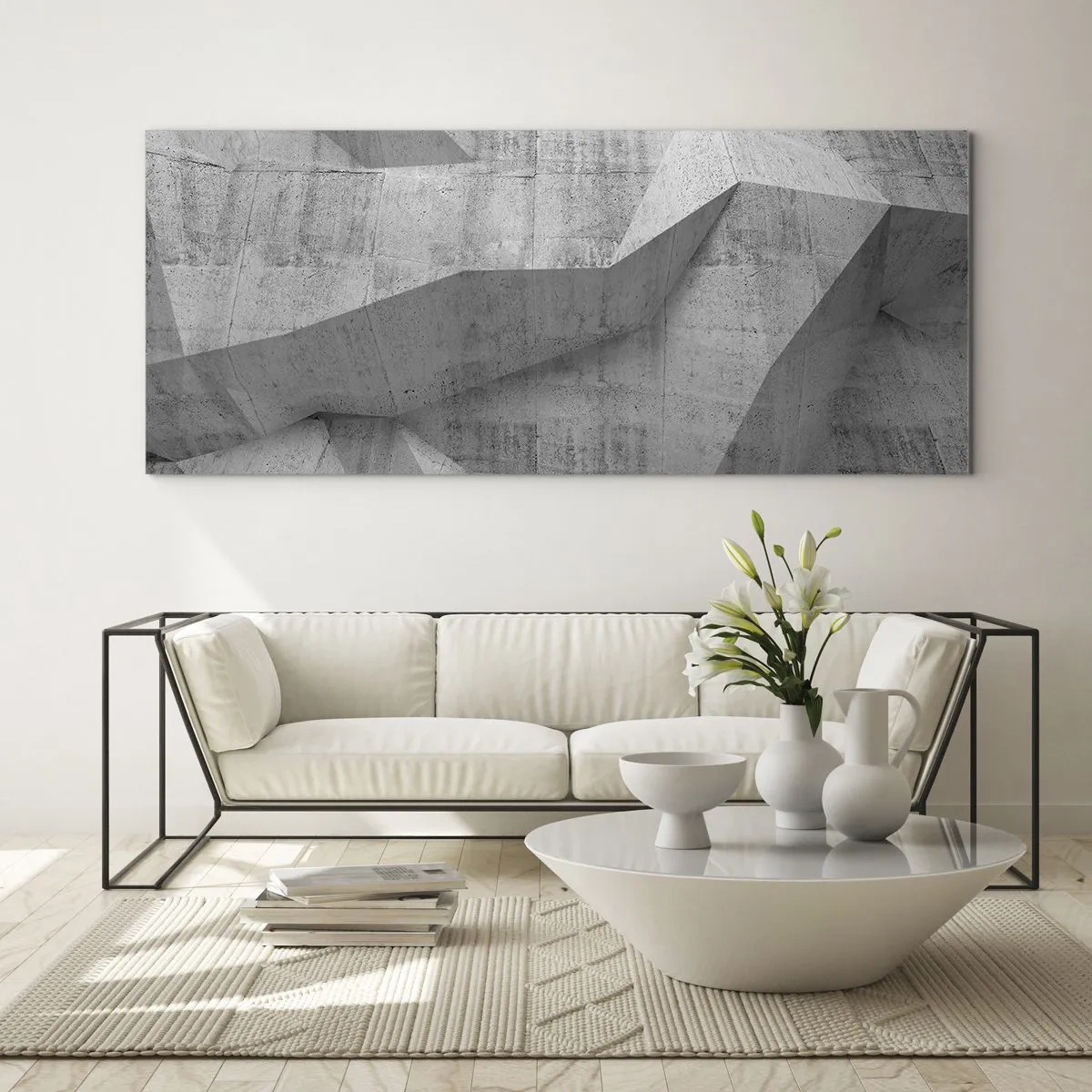 Billede på glas - En ægte udfordring - 120x50 cm