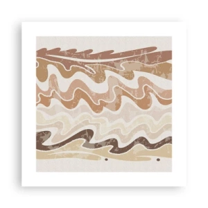 Plakat - God energi - gode følelser - 40x40 cm