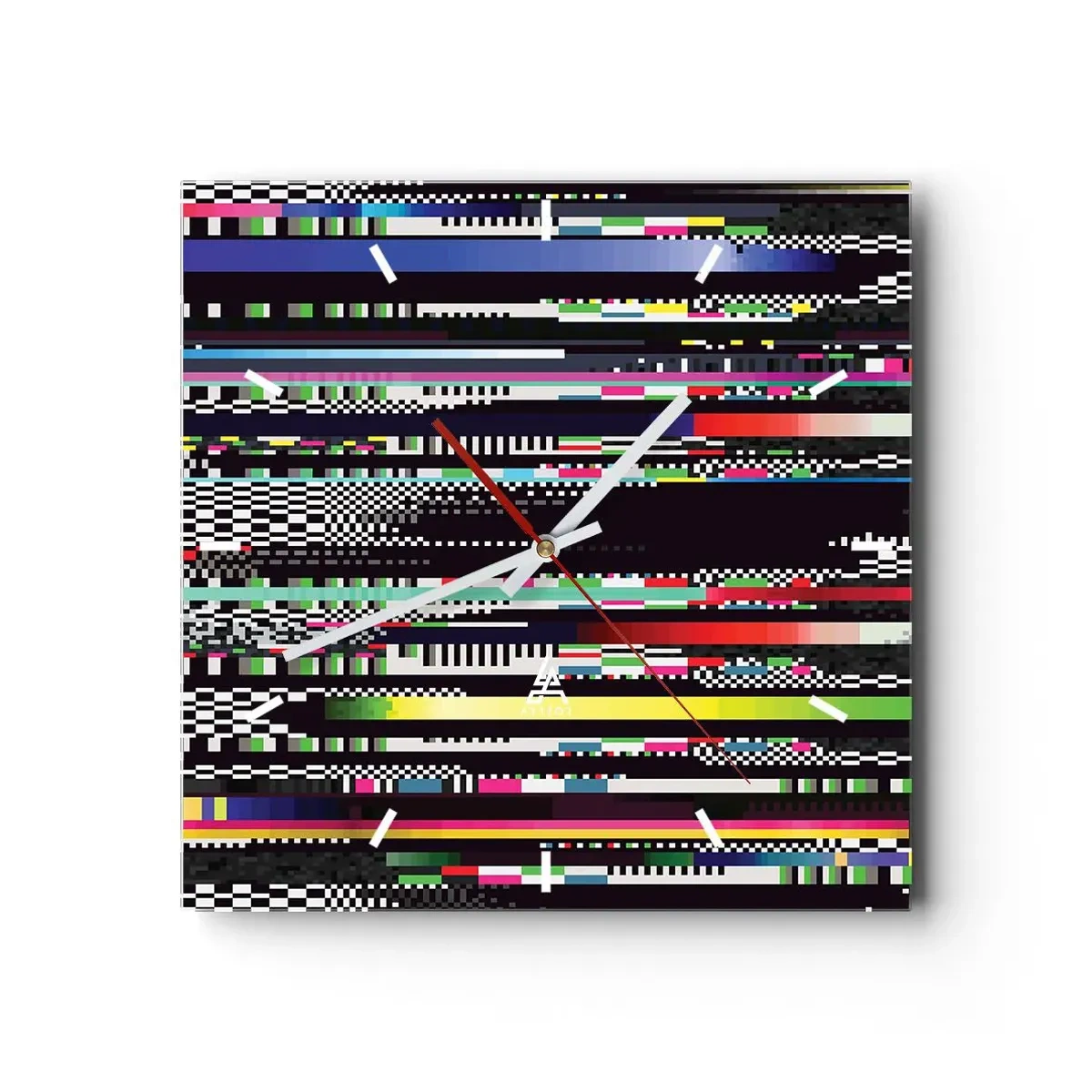 Vægur, Uret - Det kontrollerede billede af virkeligheden - 30x30 cm