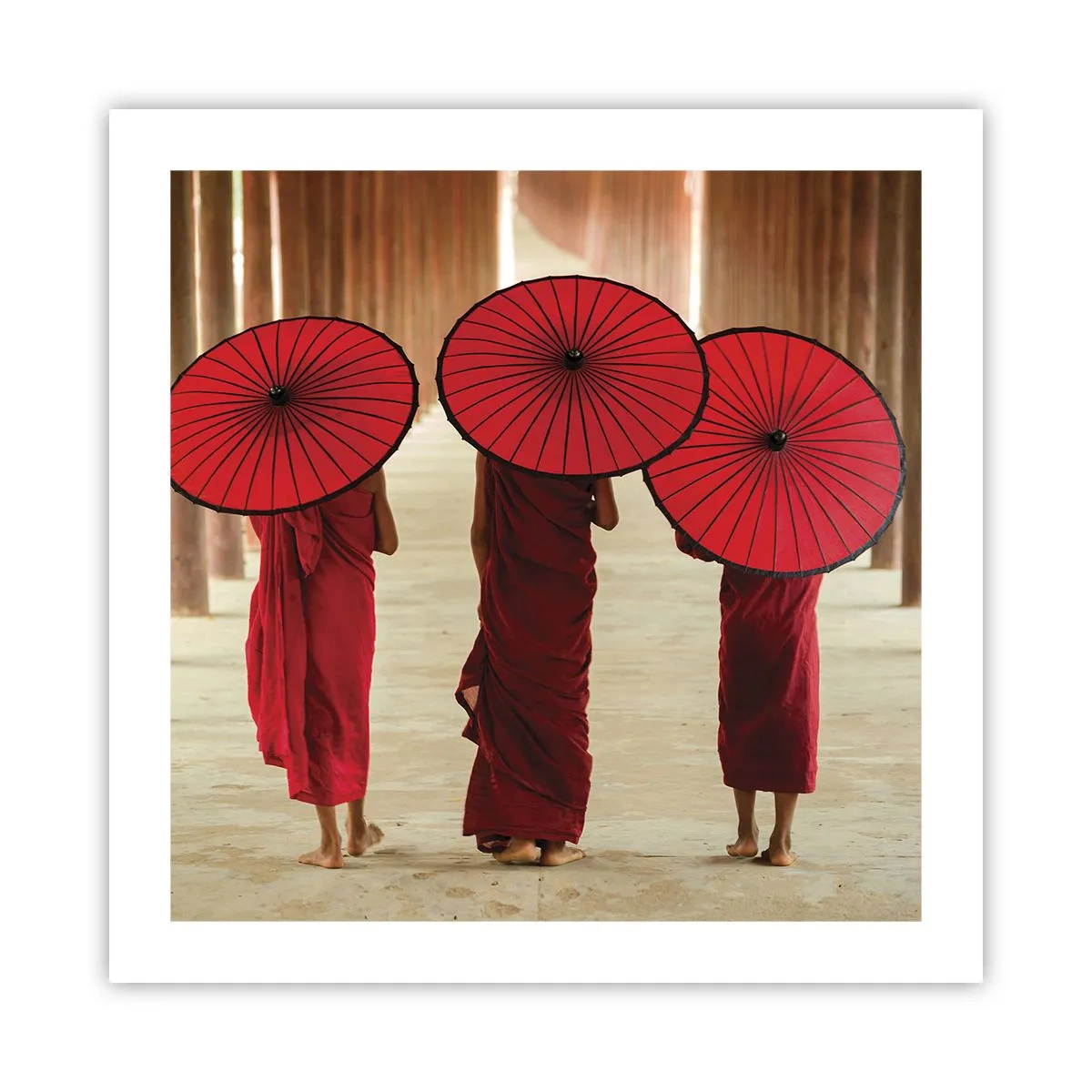 Plakat - På vej til det rene land - 50x50 cm