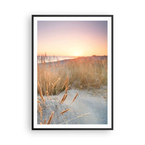 Plakat i sort ramme - Baltisk vuggevise - 70x100 cm