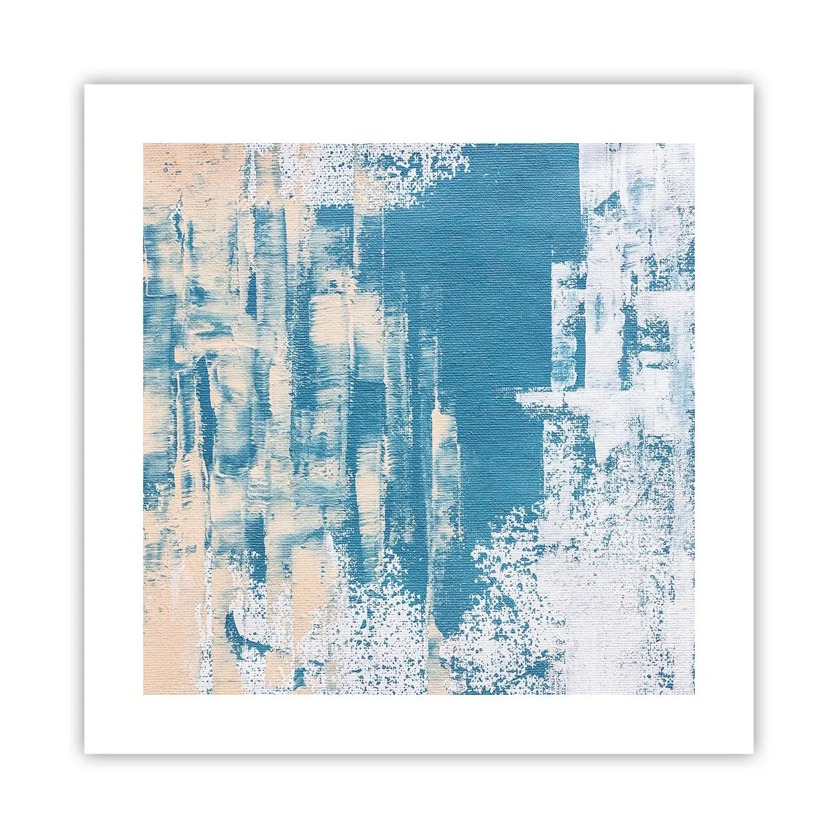 Plakat - Gennem istappen - 40x40 cm