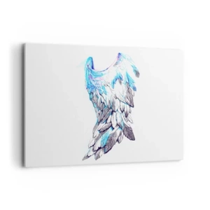 Lærredstryk - Billede på lærred - Jeg har brug for vinger - 100x70 cm