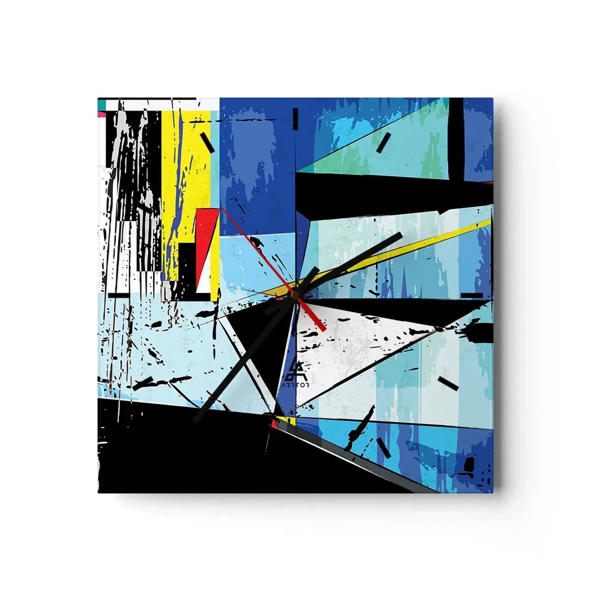 Vægur, Uret - At se verden fra en ny vinkel... - 30x30 cm