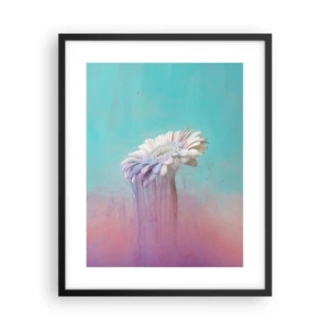Plakat i sort ramme - Blomster efter døden - 40x50 cm