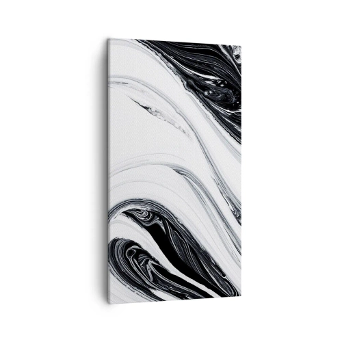 Lærredstryk - Billede på lærred - Kombination af modsætninger - 45x80 cm
