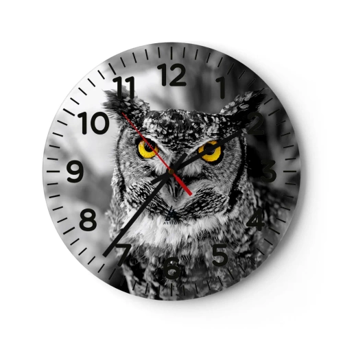 Vægur, Uret - Intet kan skjules - 30x30 cm