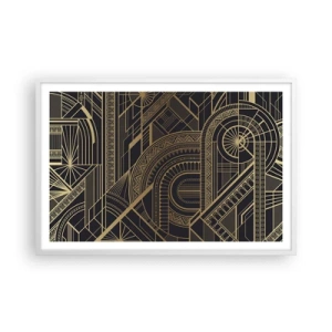 Plakat i hvid ramme - Koncepter, idéer, planer - 91x61 cm