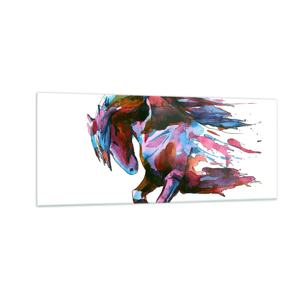 Billede på glas - I henrykkelse - 100x40 cm