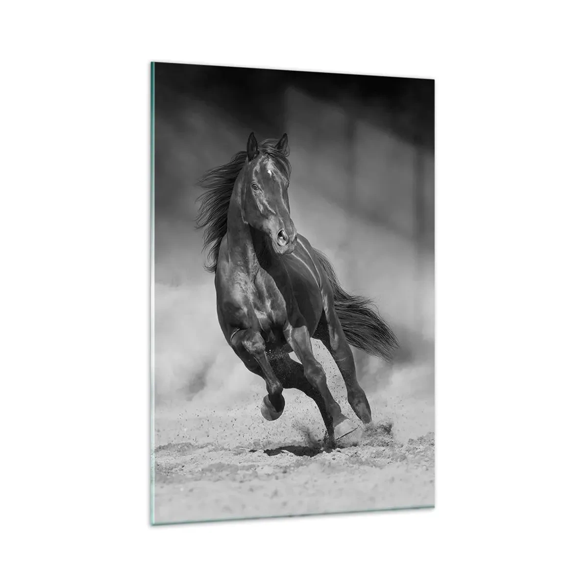 Billede på glas - Værdig til emiren selv - 80x120 cm