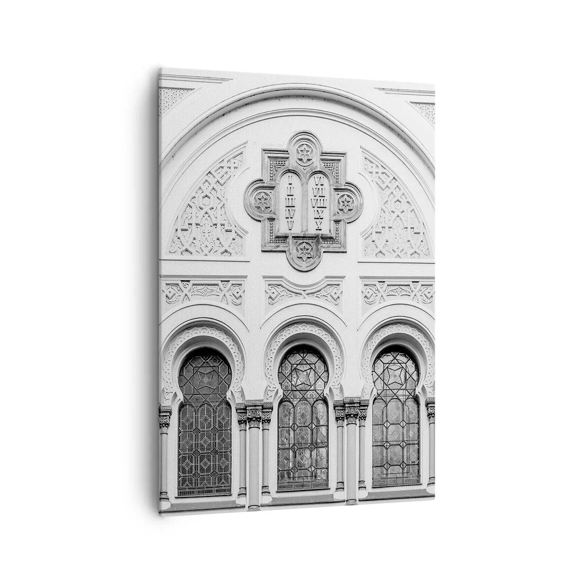 Lærredstryk - Billede på lærred - På grænsen mellem kulturer - 70x100 cm