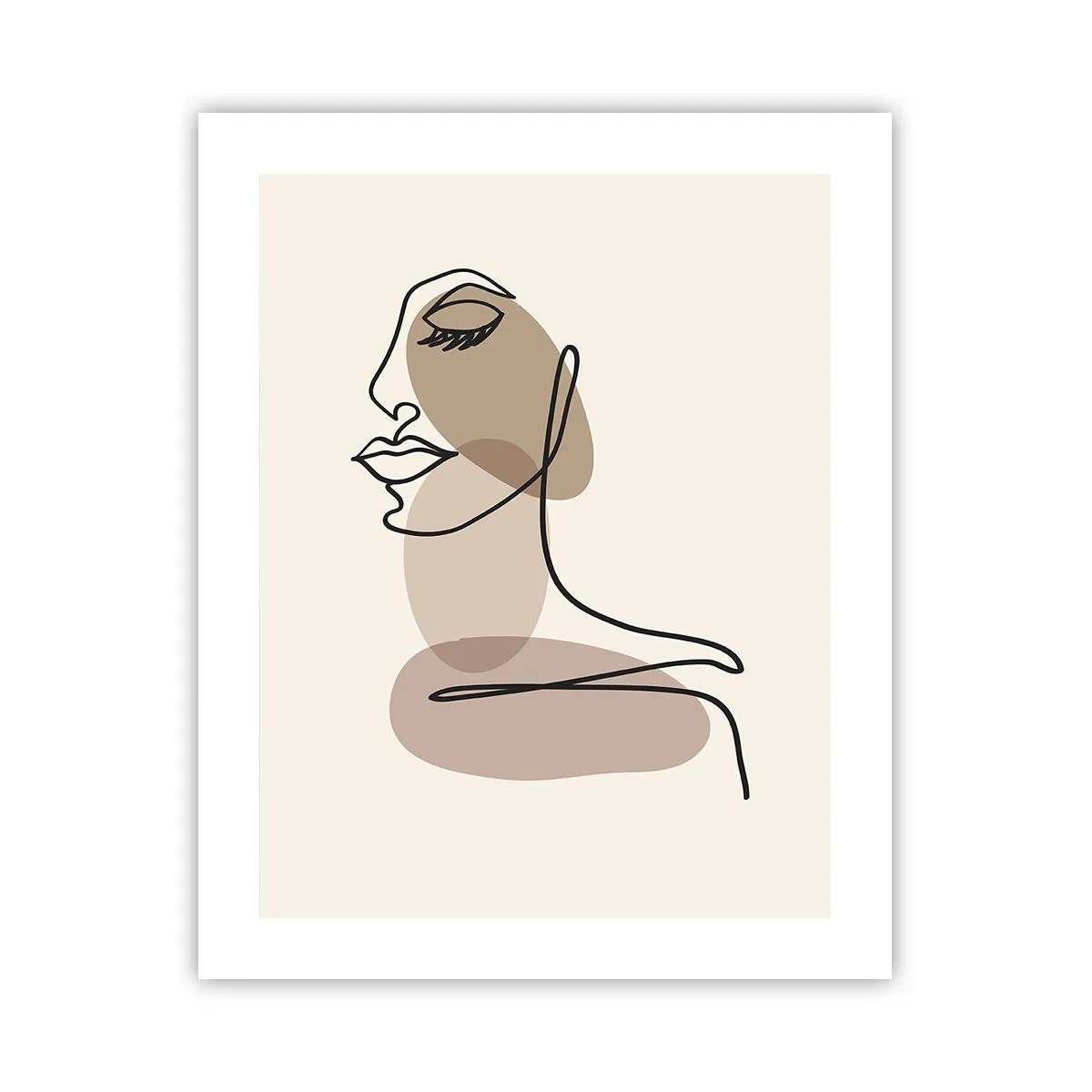 Plakat - Lytter til sig selv - 40x50 cm