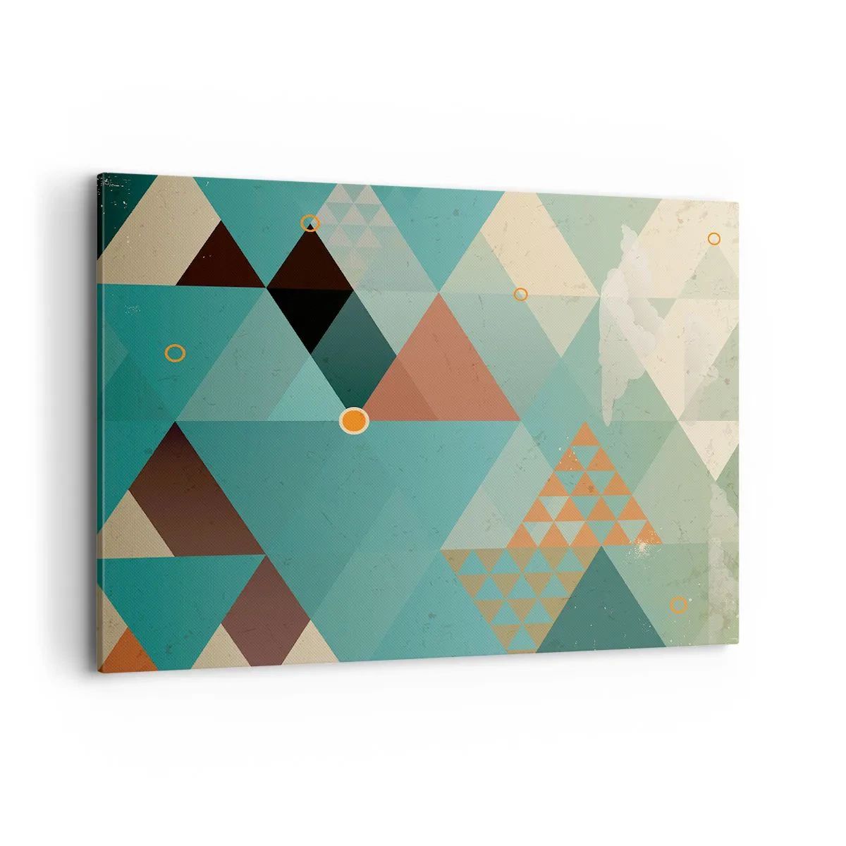 Lærredstryk - Billede på lærred - Enhed af mangfoldighed, mangfoldighed af enhed - 120x80 cm