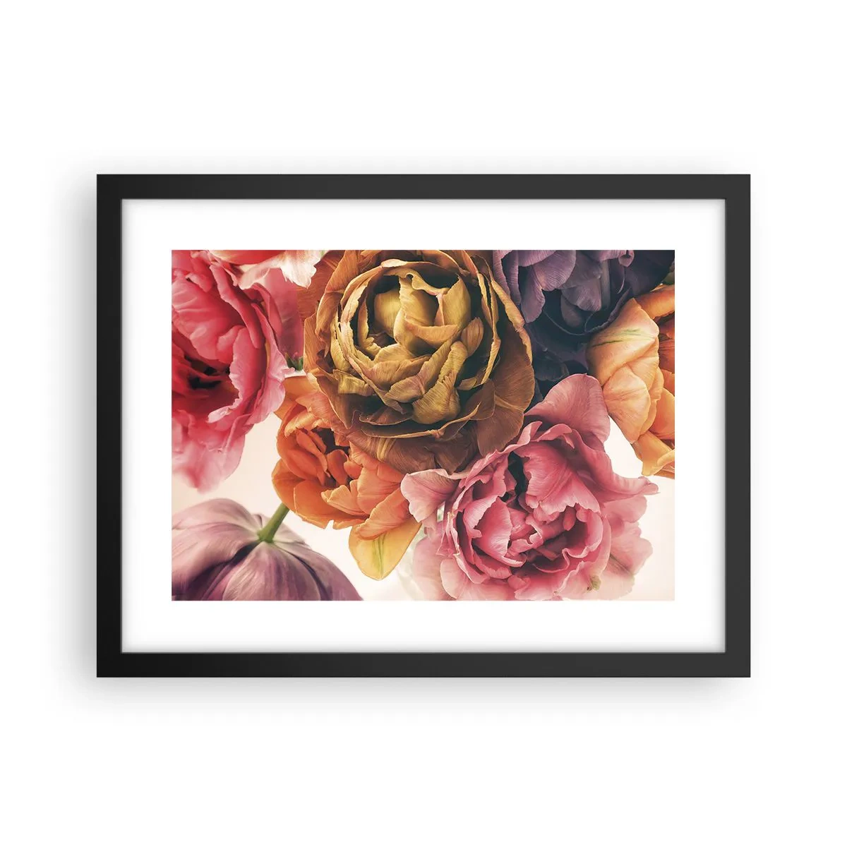 Plakat i sort ramme - Fejring af livet - 40x30 cm