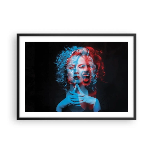 Plakat i sort ramme - Alter ego - 70x50 cm