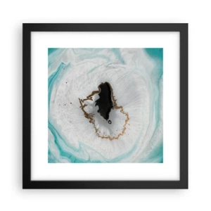 Plakat i sort ramme - Kom indenfor - 30x30 cm