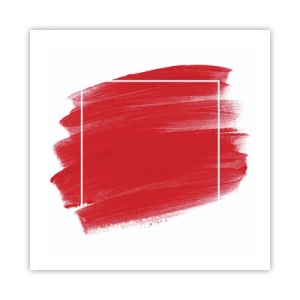 Plakat - Uden for rammen - 50x50 cm