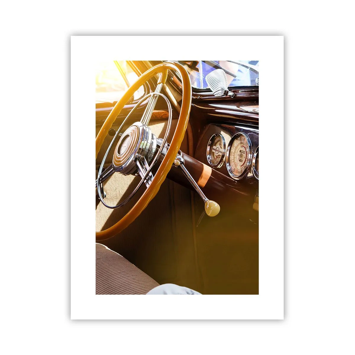 Plakat - Et pust af luksus fra fortiden - 30x40 cm