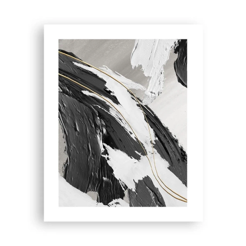 Plakat - Abstraktion med flair - 40x50 cm