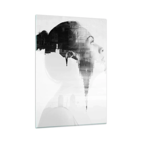 Billede på glas - På begge sider af glasset - 50x70 cm