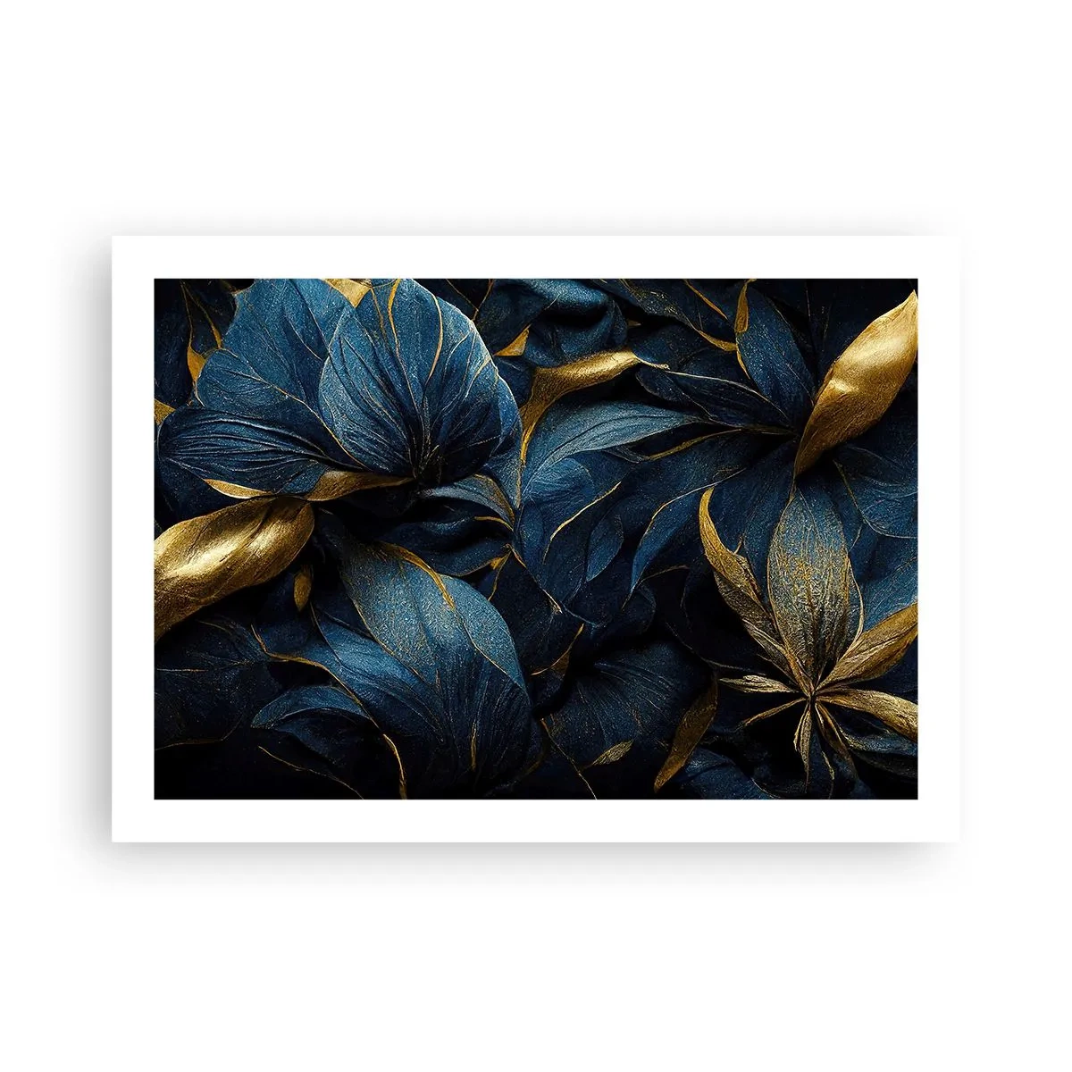 Plakat - Foret med guld - 70x50 cm