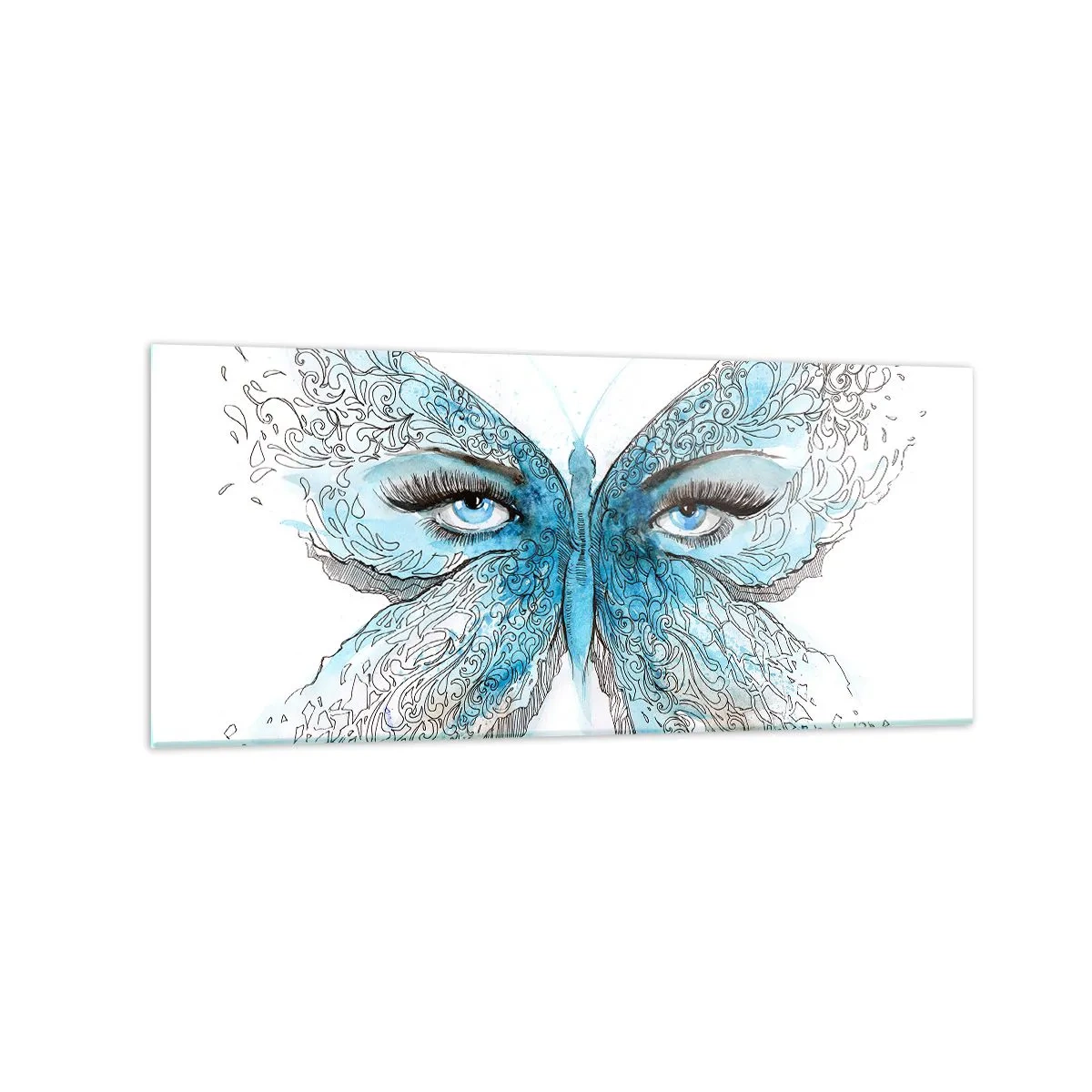 Billede på glas - Eros bedemantis - 120x50 cm