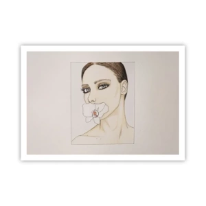 Plakat - Et symbol på elegance og skønhed - 100x70 cm