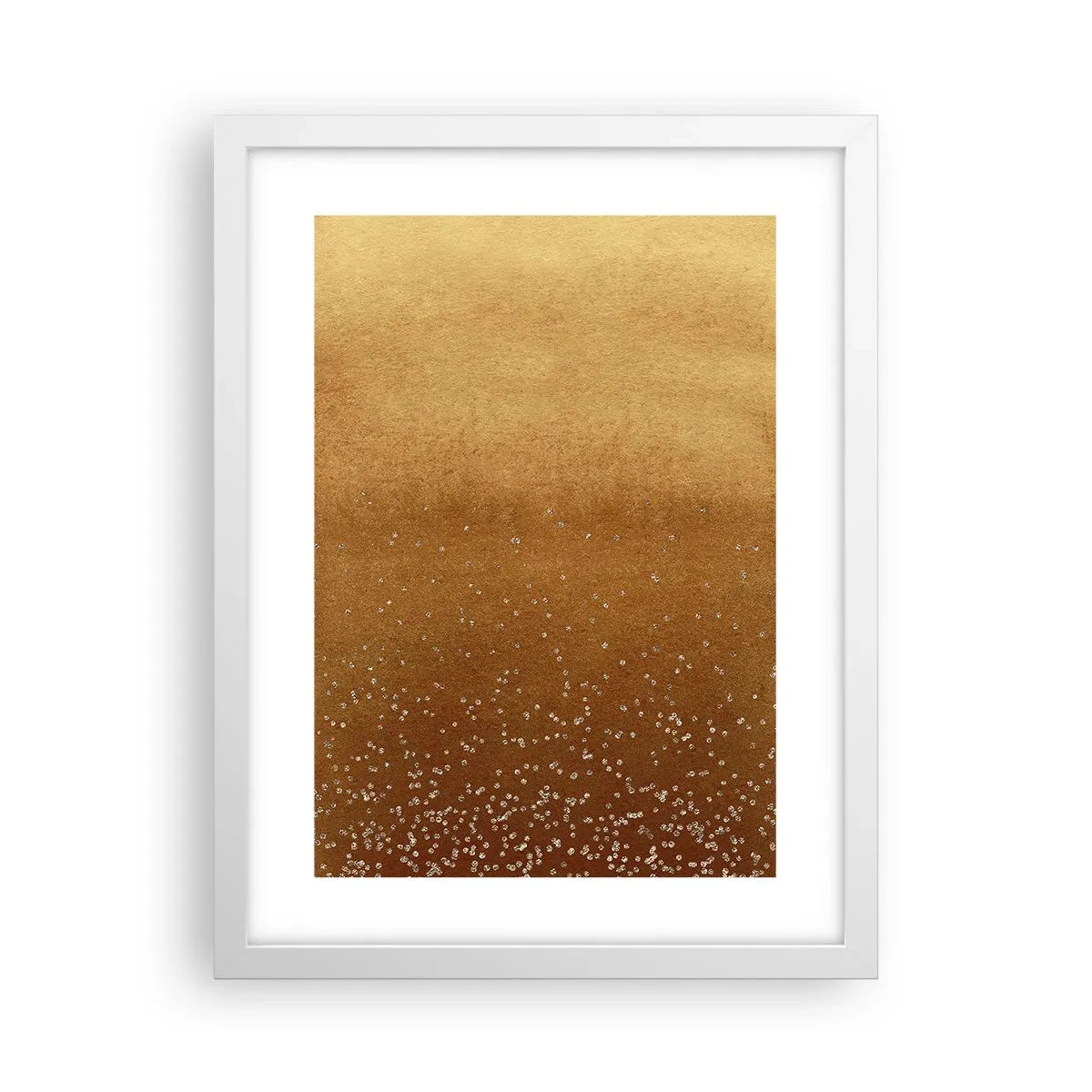 Plakat i hvid ramme - Lysets fødsel - 30x40 cm