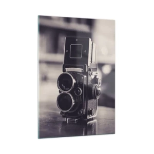 Billede på glas - Magien i et gammelt fotografi - 50x70 cm