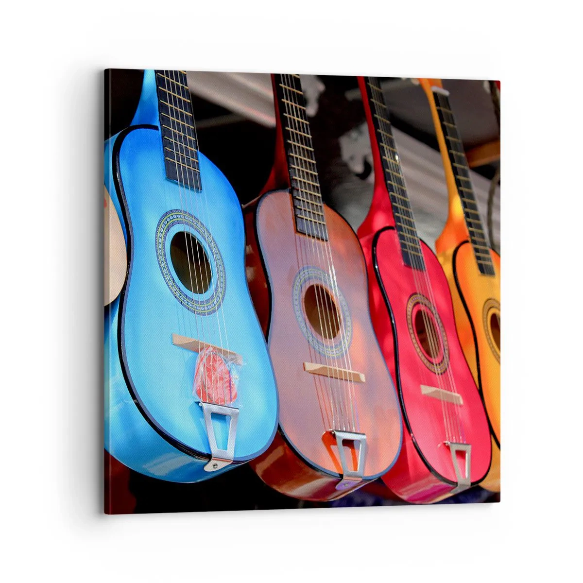 Lærredstryk - Billede på lærred - Latino vibes - 70x70 cm