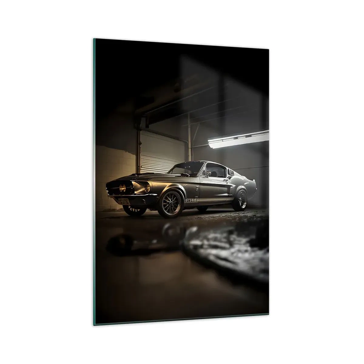 Billede på glas - Tilbage til fortiden - 70x100 cm