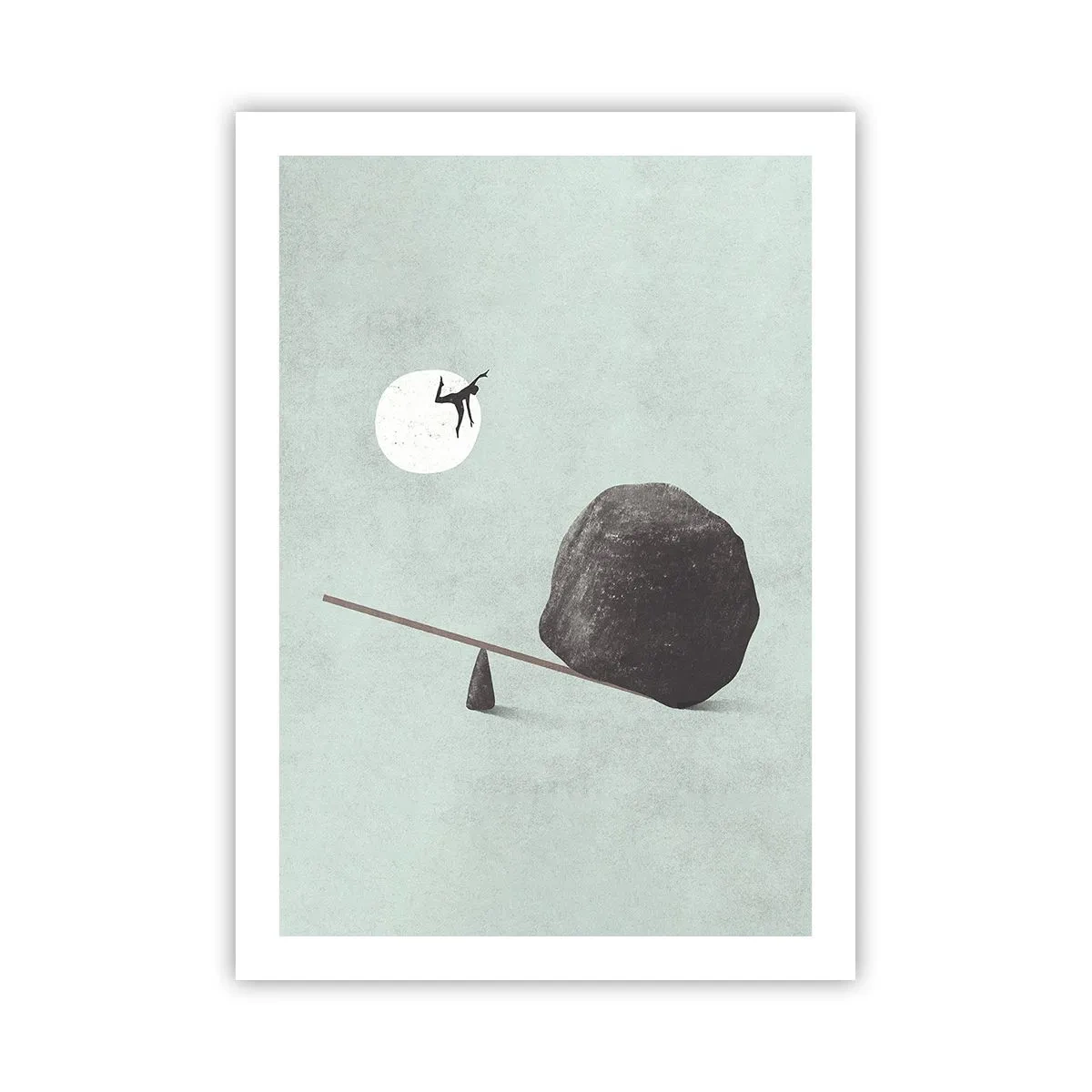 Plakat - En drøm går i opfyldelse - 50x70 cm