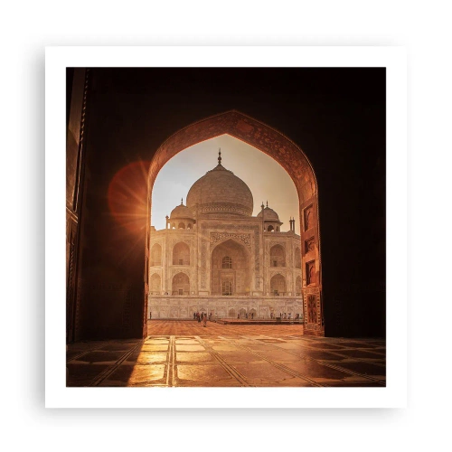 Plakat - Et monument over overjordisk kærlighed - 60x60 cm