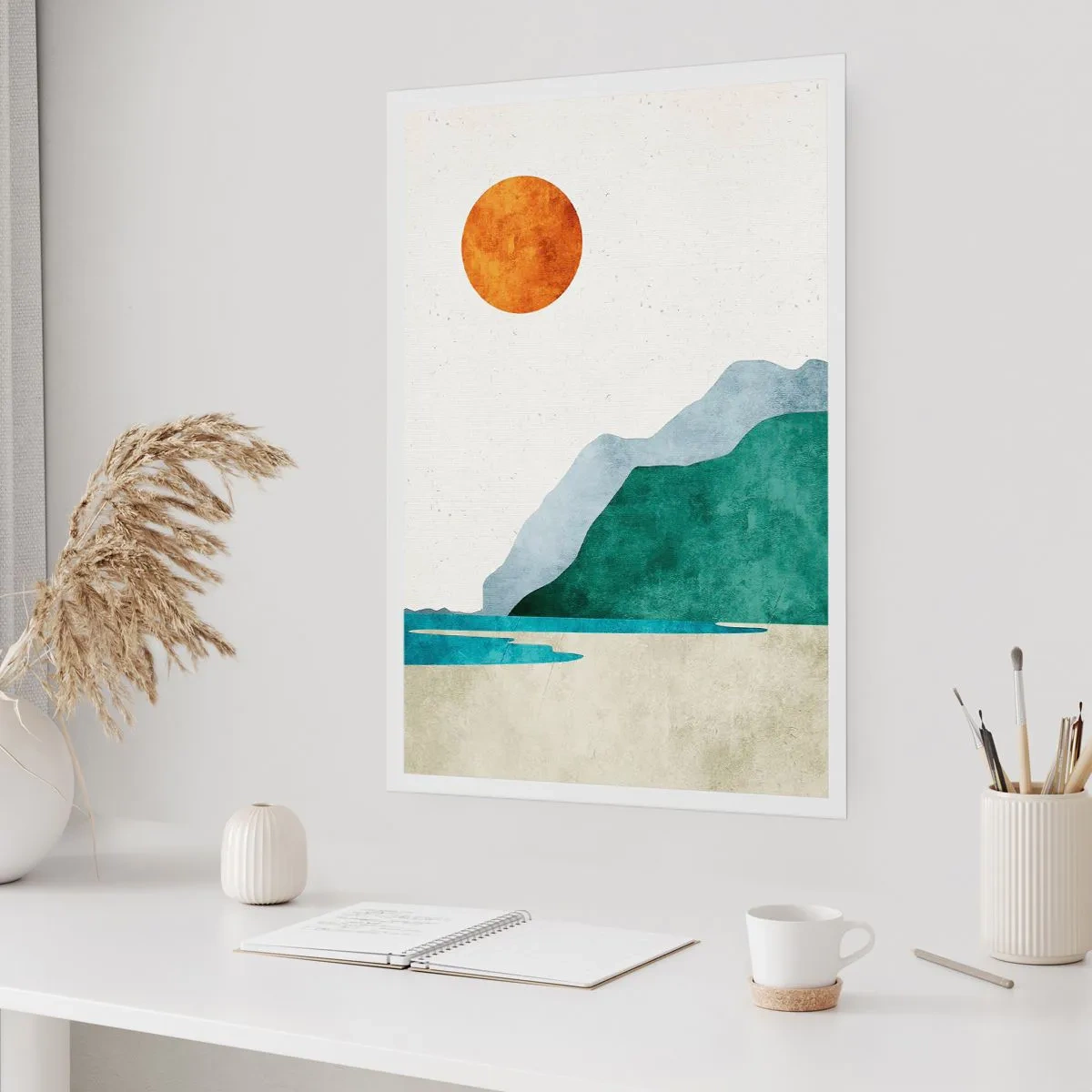Plakat - Landskab, som det burde være - 40x50 cm