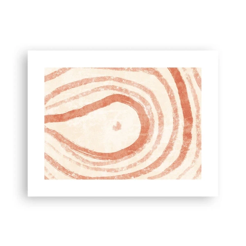 Plakat - Koralcirkler - komposition - 40x30 cm