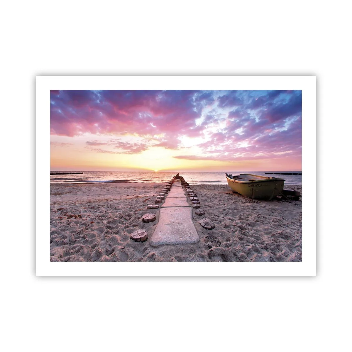 Plakat - Et øjeblik med en dybtgående oplevelse - 70x50 cm