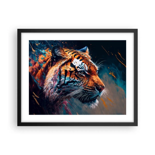 Plakat i sort ramme - Vild skønhed - 50x40 cm