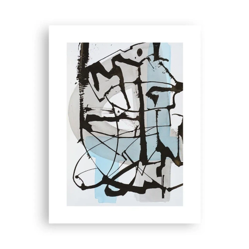 Plakat - Ikke desto mindre blå - 30x40 cm