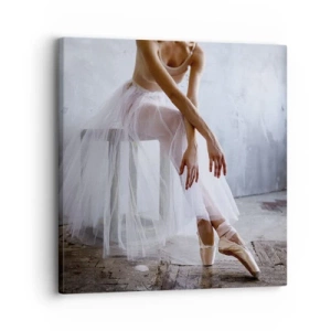 Lærredstryk - Billede på lærred - Før rampelysene skinner - 30x30 cm