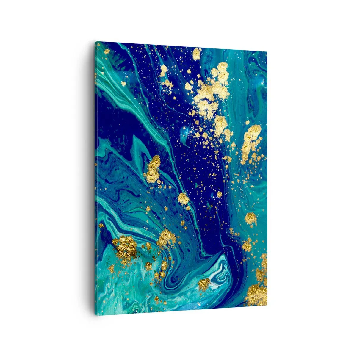Lærredstryk - Billede på lærred - Solblade - 50x70 cm