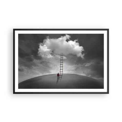 Plakat i sort ramme - Alt er muligt - 91x61 cm