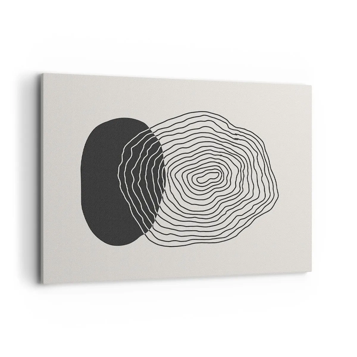 Lærredstryk - Billede på lærred - Varighed og vibration - 100x70 cm