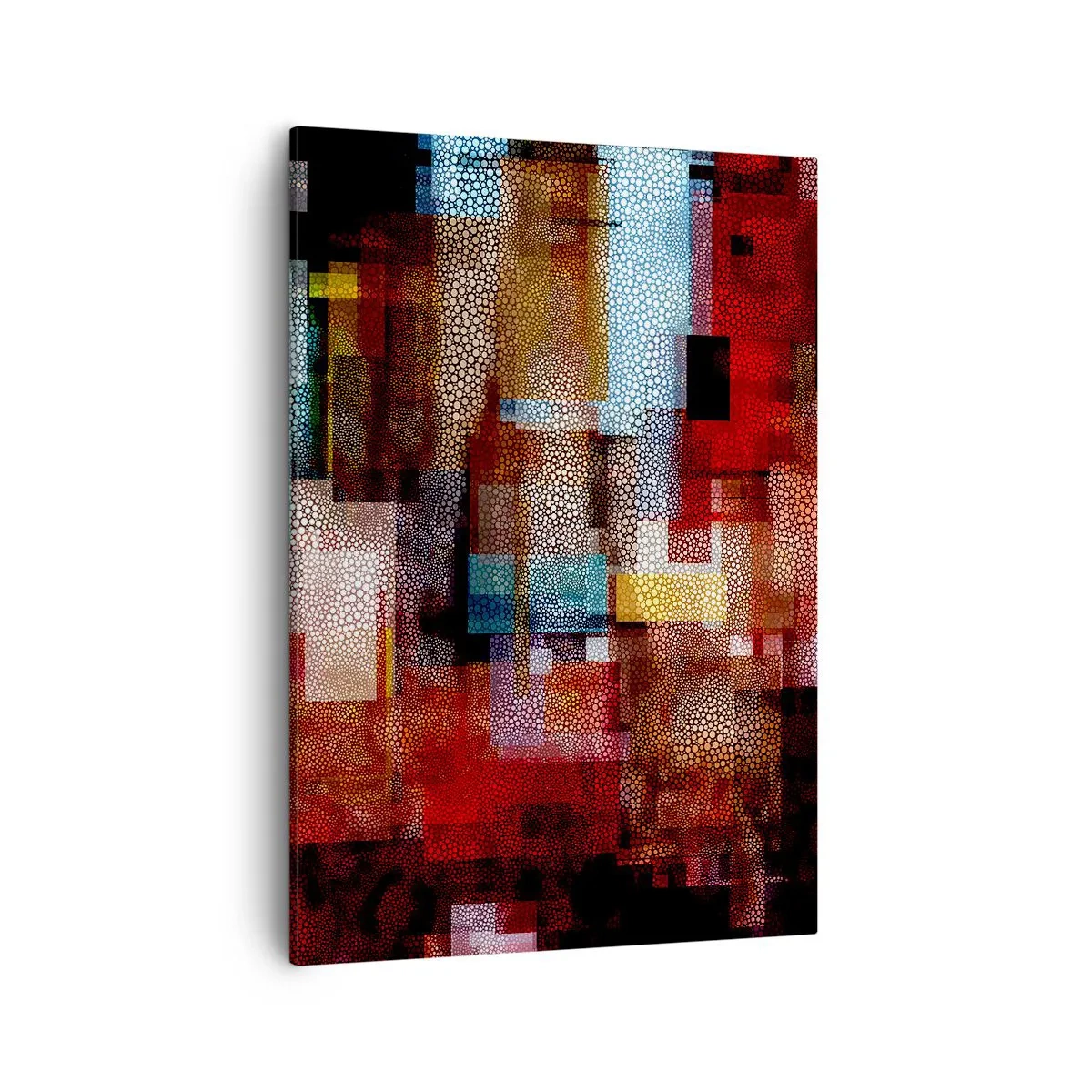 Lærredstryk - Billede på lærred - Forvirring med forvirring - 50x70 cm