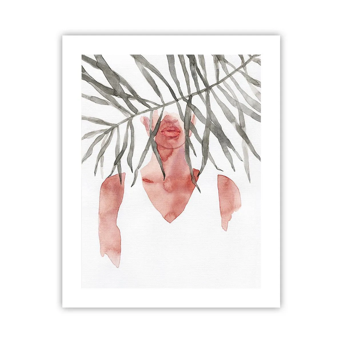 Plakat - Tropernes dame - 40x50 cm