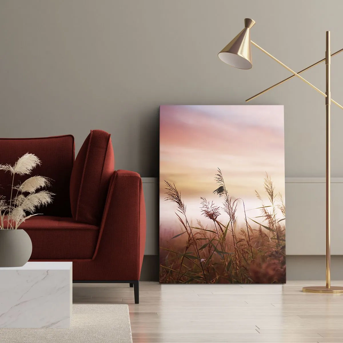 Lærredstryk - Billede på lærred - Drager, blæsere, vind - 50x70 cm