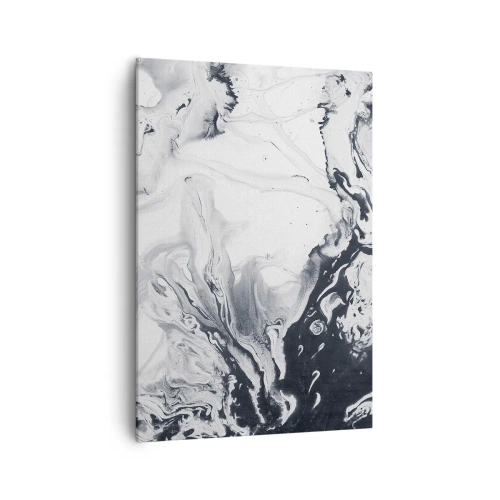 Lærredstryk - Billede på lærred - Jordens indre - 70x100 cm