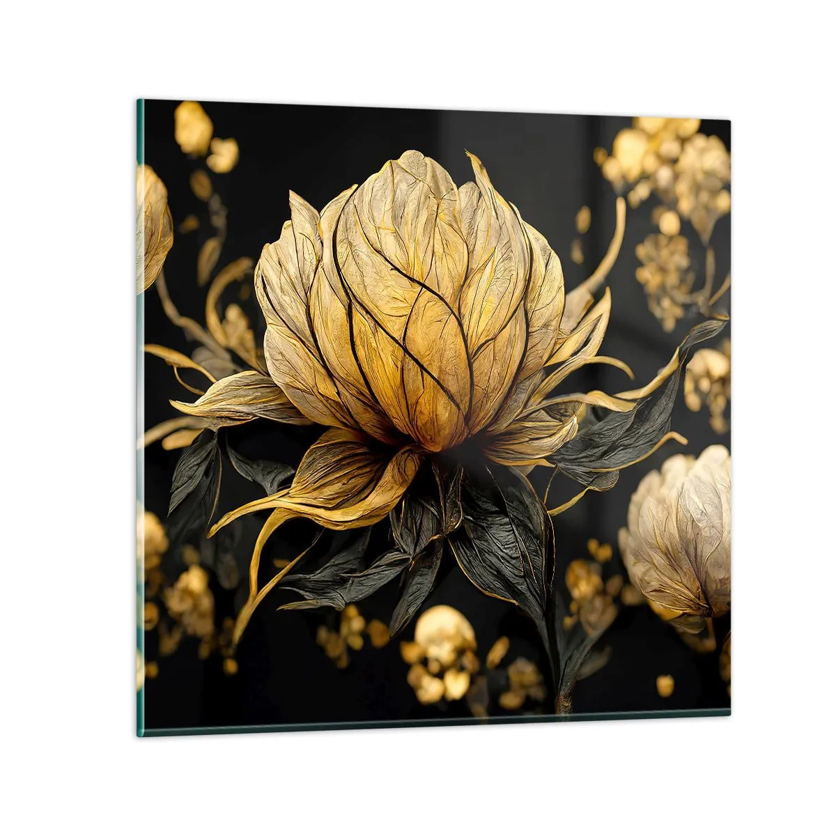 Billede på glas - Subtil skrøbelighed - 60x60 cm